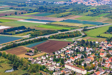 Carpool parking Maxdorf at exit 4 of the A650 in Fußgönheim in the state Rhineland-Palatinate, Germany