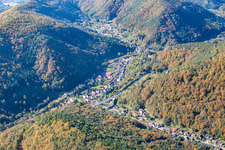 B48 in Rinnthal in the state Rhineland-Palatinate, Germany