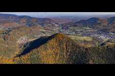 Palatinate Panorama in Annweiler am Trifels in the state Rhineland-Palatinate, Germany