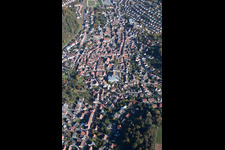 Annweiler am Trifels in the state Rhineland-Palatinate, Germany out of the air