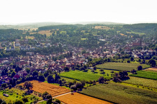 Lissweg in the district Wöschbach in Pfinztal in the state Baden-Wuerttemberg, Germany