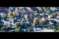 Bismarckstr in Kandel in the state Rhineland-Palatinate, Germany out of the air