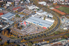 Formerly Max Bahr now Bauhaus in the district Oststadt in Karlsruhe in the state Baden-Wuerttemberg, Germany