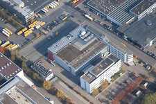 Killisfeld, German Homeopathy Union DHU-Arzneimittel GmbH & Co. KG in the district Durlach in Karlsruhe in the state Baden-Wuerttemberg, Germany