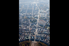Karlstraße Market Square in the district Innenstadt-West in Karlsruhe in the state Baden-Wuerttemberg, Germany