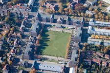 Moltkestraße Grenadierstr in the district Nordstadt in Karlsruhe in the state Baden-Wuerttemberg, Germany
