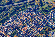 Dreikönigstr in the district Knielingen in Karlsruhe in the state Baden-Wuerttemberg, Germany