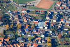 Friehofstr in Hagenbach in the state Rhineland-Palatinate, Germany