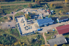 Palatinum Landscape and Garden Design at the former sawmill in Hagenbach in the state Rhineland-Palatinate, Germany