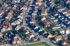 Habsburg Street in Hagenbach in the state Rhineland-Palatinate, Germany