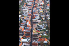 Main Street in Kandel in the state Rhineland-Palatinate, Germany