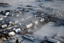 Drone image of Wintzenbach in the state Bas-Rhin, France
