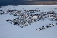 Schleithal in the state Bas-Rhin, France