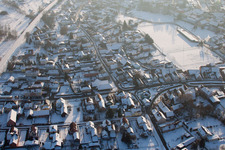 Aerial photograpy of Mothern in the state Bas-Rhin, France