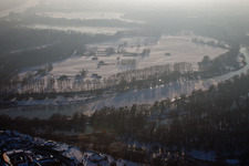 Sauer estuary in Munchhausen in the state Bas-Rhin, France