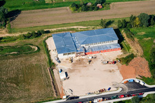 New multi-purpose hall Bienwaldhalle Kandel in Kandel in the state Rhineland-Palatinate, Germany