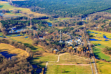 Holiday Park in Haßloch in the state Rhineland-Palatinate, Germany seen from above