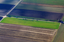 Model airfield of the FMC Offenbach e. V in Offenbach an der Queich in the state Rhineland-Palatinate, Germany