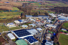 Horstring in the Horst industrial estate in the district Minderslachen in Kandel in the state Rhineland-Palatinate, Germany