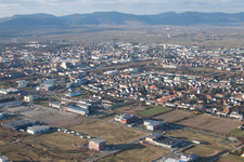 District Queichheim in Landau in der Pfalz in the state Rhineland-Palatinate, Germany out of the air