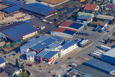 REHA med Gesundheitspark GmbH - Department of Orthopaedics & Neurology in Herxheim bei Landau in the state Rhineland-Palatinate, Germany from a drone