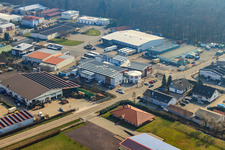 Aerial view of REHA med Gesundheitspark GmbH - Department of Orthopaedics & Neurology in Herxheim bei Landau in the state Rhineland-Palatinate, Germany