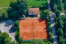 Tennis court Steinweiler in Steinweiler in the state Rhineland-Palatinate, Germany