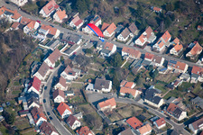 Aerial view of Landau in der Pfalz in the state Rhineland-Palatinate, Germany