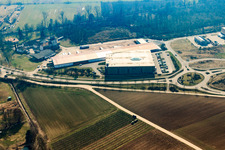 Möbel Weber in the West Business Park in Herxheim bei Landau in the state Rhineland-Palatinate, Germany