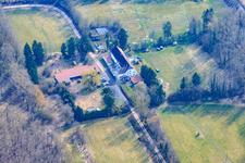 Riding stable in Bellheim in the state Rhineland-Palatinate, Germany