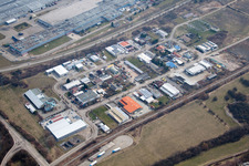Bruchstücker industrial area in Philippsburg in the state Baden-Wuerttemberg, Germany