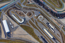 Hockenheimring Baden-Württemberg Motodrom in Hockenheim in the state Baden-Wuerttemberg, Germany from above
