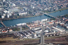 Vangerowstraße in the district Bergheim in Heidelberg in the state Baden-Wuerttemberg, Germany