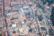 University Square in the district Kernaltstadt in Heidelberg in the state Baden-Wuerttemberg, Germany