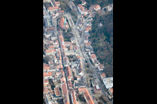 Aerial view of Friedrich Ebert Plant in the district Voraltstadt in Heidelberg in the state Baden-Wuerttemberg, Germany