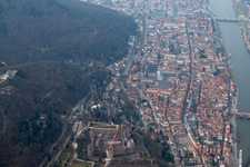Old Town in the district Kernaltstadt in Heidelberg in the state Baden-Wuerttemberg, Germany