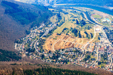 New development area Kraichgaustr./Odenwaldstraße under development in the district Kleingemünd in Neckargemünd in the state Baden-Wuerttemberg, Germany