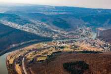 From the northeast in Neckargemünd in the state Baden-Wuerttemberg, Germany