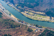 Campsite Hessisches Neckartal in the district Neckarhausen in Neckarsteinach in the state Hesse, Germany