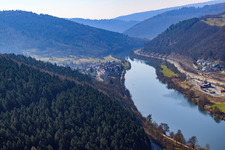 Eberbacher Street in the district Pleutersbach in Eberbach in the state Baden-Wuerttemberg, Germany