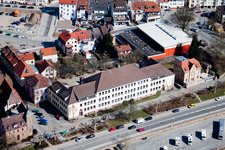 School building of the Dr. Weiss-Grundschule in Eberbach in the state Baden-Wurttemberg