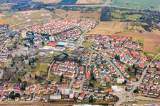 Berlin Ring from the north in Eppingen in the state Baden-Wuerttemberg, Germany