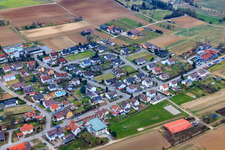 Arnaudstr in the district Großvillars in Oberderdingen in the state Baden-Wuerttemberg, Germany