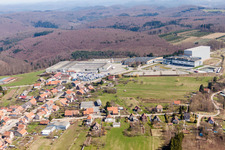 Industrial estate and company settlement with The Grands Chais de France in Petersbach in Grand Est, France