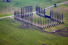 Oblique view of Lohr in the state Bas-Rhin, France