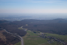 Bird's eye view of Phalsbourg in the state Moselle, France