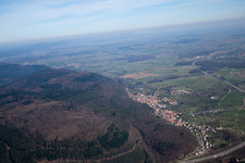Saint-Jean-Saverne in the state Bas-Rhin, France out of the air