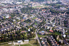 Rödenweg in Rastatt in the state Baden-Wuerttemberg, Germany