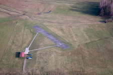 Model airfield in Griesbach in the state Bas-Rhin, France
