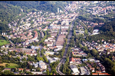 Black Forest Road B500 in the district Oos in Baden-Baden in the state Baden-Wuerttemberg, Germany